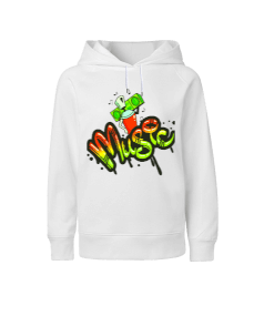 Music Çocuk Unisex Hoodie Kapüşonlu