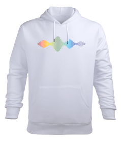 MUSİC MİXED UP Erkek Kapüşonlu Hoodie Sweatshirt