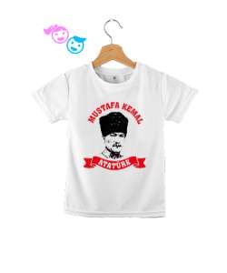 Mustafa Kemal Atatürk Beyaz Çocuk Unisex