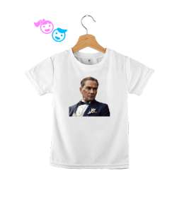 Mustafa Kemal Atatürk Beyaz Çocuk Unisex