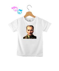 Mustafa Kemal Atatürk Beyaz Çocuk Unisex