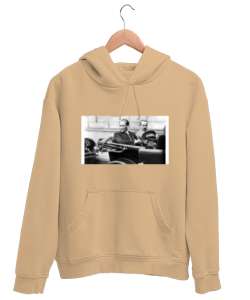 Mustafa Kemal ATATÜRK Camel Unisex Kapşonlu Sweatshirt