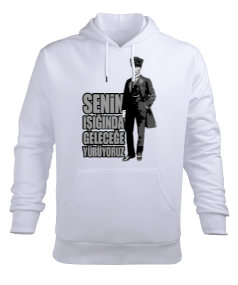 MUSTAFA KEMAL ATATÜRK Erkek Kapüşonlu Hoodie Sweatshirt