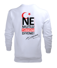 Mustafa Kemal ATATÜRK Erkek Sweatshirt