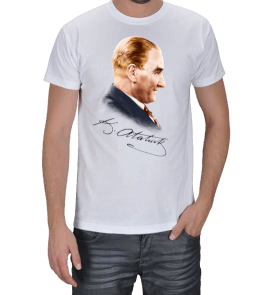 Mustafa Kemal Atatürk Erkek Tişört