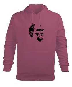 Mustafa Kemal Atatürk Gül Kurusu Erkek Kapüşonlu Hoodie Sweatshirt