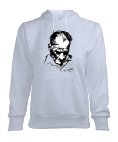 Mustafa Kemal Atatürk Kadın Kapşonlu Hoodie Sweatshirt