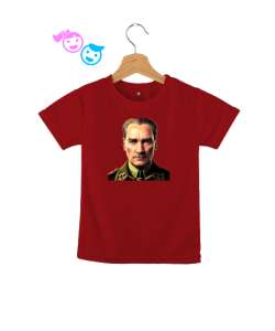 Mustafa Kemal Atatürk Kırmızı Çocuk Unisex