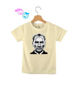 Mustafa Kemal Atatürk Krem Çocuk Unisex