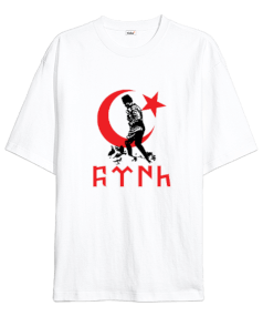 mustafa kemal atatürk Oversize Unisex Tişört