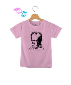 Mustafa Kemal Atatürk Pembe Çocuk Unisex