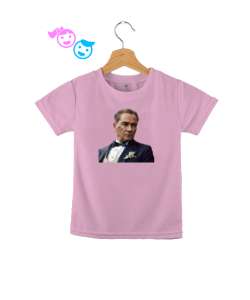 Mustafa Kemal Atatürk Pembe Çocuk Unisex