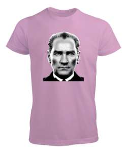 Mustafa Kemal Atatürk Pembe Erkek Tişört