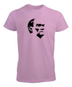 Mustafa Kemal Atatürk Pembe Erkek Tişört