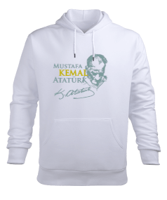 Mustafa Kemal Atatürk-tisho Erkek Kapüşonlu Hoodie Sweatshirt