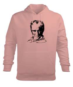 Mustafa Kemal Atatürk Yavru Ağzı Erkek Kapüşonlu Hoodie Sweatshirt