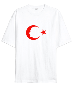 Mustafa Kemal Atatürkiye v1 Oversize Unisex Tişört