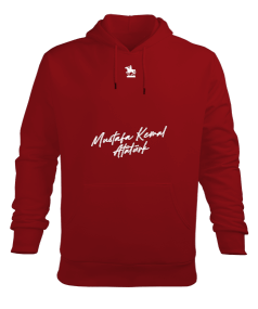 Mustafa Kemal Atatürkün Bursa Nutku Erkek Kapüşonlu Hoodie Sweatshirt