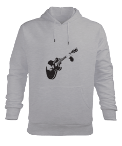 müzik Erkek Kapüşonlu Hoodie Sweatshirt