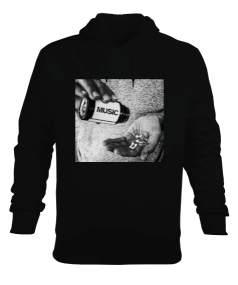 Müzik Kapşonlu Sweatshirt Erkek Kapüşonlu Hoodie Sweatshirt