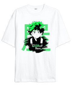 My Hero Academia Deku Oversize Unisex Tişört