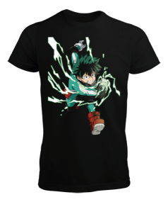 My Hero Academia Izuku Midoriya Anime Baskılı Erkek Tişört