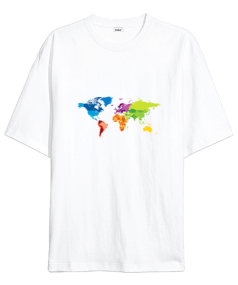 myworld Oversize Unisex Tişört