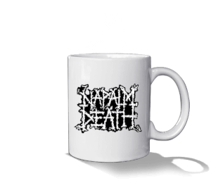 Napalm Death - OneArtTasarım - İzmir Metal Kitlesi Beyaz Kupa Bardak