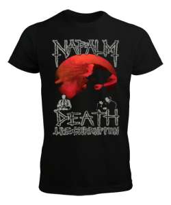 Napalm Death Siyah Erkek Tişört