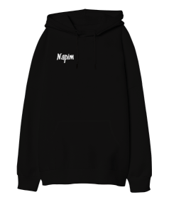 Napim Oversize Unisex Kapüşonlu Sweatshirt