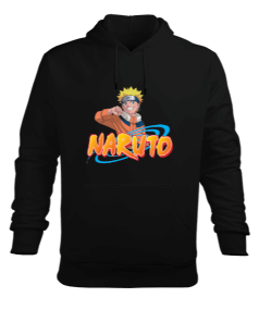 Naruto 1 Erkek Kapüşonlu Hoodie Sweatshirt