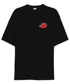 naruto akatsuki amblem Oversize Unisex Tişört