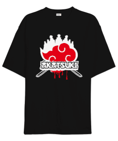 Naruto Akatsuki Oversize Unisex Tişört