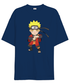 Naruto Anime Baskılı Oversize Unisex Tişört