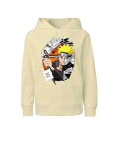 Naruto Anime Tasarım Baskılı Çocuk Unisex Hoodie Kapüşonlu