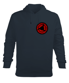 Naruto Anime Uchiha Sharingan Baskılı Erkek Kapüşonlu Hoodie Sweatshirt