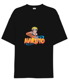 Naruto baskılı Oversize Unisex Tişört