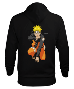 Naruto Resim Baskılı - Unisex Erkek Kapüşonlu Hoodie Sweatshirt