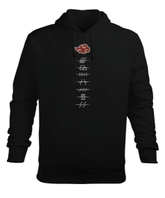 Naruto Saklı Köyler Akatsuki Anime T-shirt Erkek Kapüşonlu Hoodie Sweatshirt