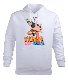 Naruto Shippuuden Anime Karakteri Uzumaki Naruto Erkek Kapüşonlu Hoodie Sweatshirt