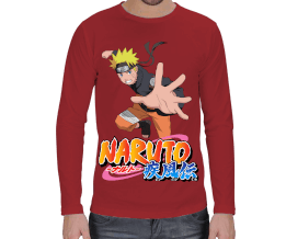 Naruto Shippuuden Anime Karakteri Uzumaki Naruto Erkek Uzun Kol