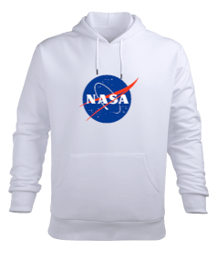 Nasa Erkek Kapüşonlu Hoodie Sweatshirt