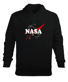 NASA Erkek Kapüşonlu Hoodie Sweatshirt