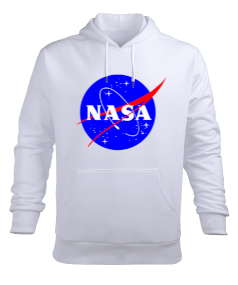 NASA logolu kapşollu sweatshirt Erkek Kapüşonlu Hoodie Sweatshirt