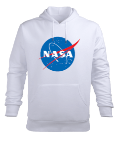 Nasa Tasarımlı Sweatshirt Erkek Kapüşonlu Hoodie Sweatshirt