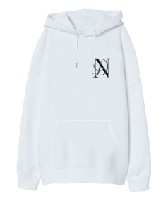 ND Oversize Unisex Kapüşonlu Sweatshirt