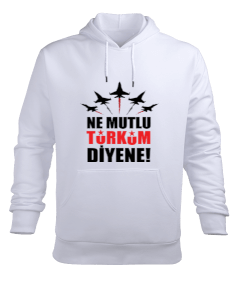 Ne Mutlu Türküm Diyene Erkek Kapüşonlu Hoodie Sweatshirt