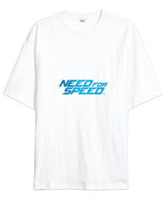 Need For Speed Logolu Oversize Unisex Tişört