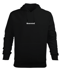 Nevermind Erkek Kapüşonlu Hoodie Sweatshirt