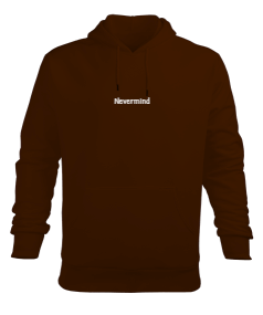 Nevermind Erkek Kapüşonlu Hoodie Sweatshirt